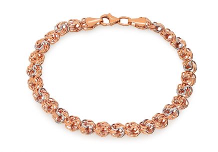 Bracelet élégant pour femmes en or rose